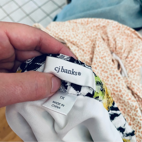 CJ Banks floral lace midi skirt - Picture 5 of 5